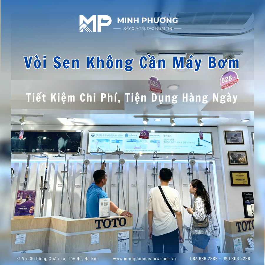 minh phương showroom Sen vòi TOTO