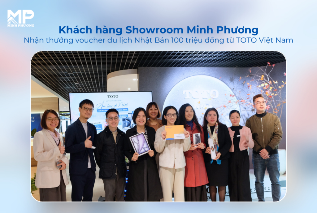 Khách hàng Minh Phương TOTO nhận giải thưởng đặc biệt