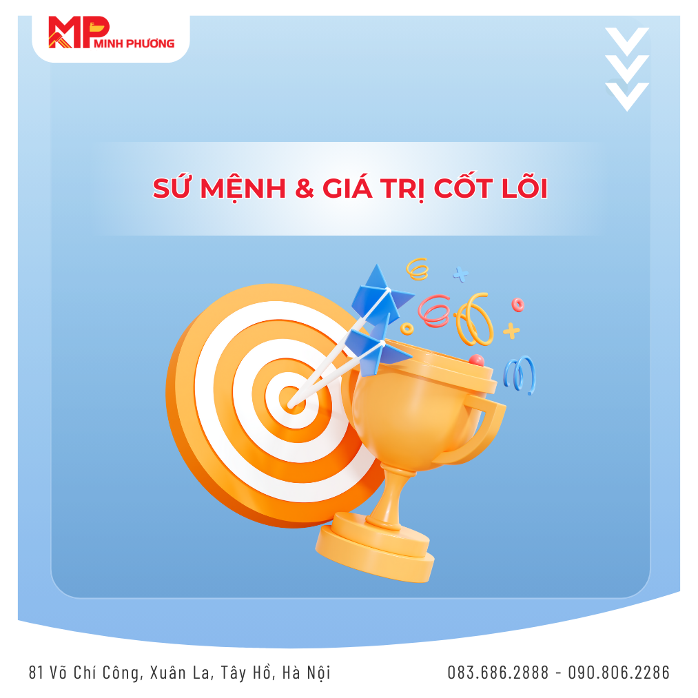 Sứ Mệnh & Giá trị cốt lõi