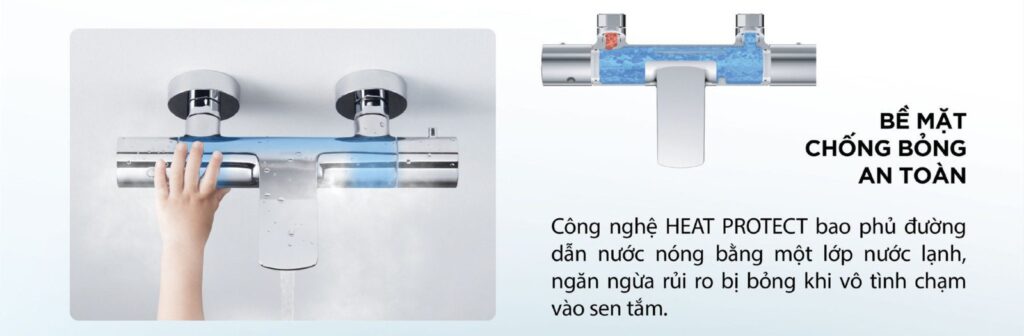sen tắm chống bỏng