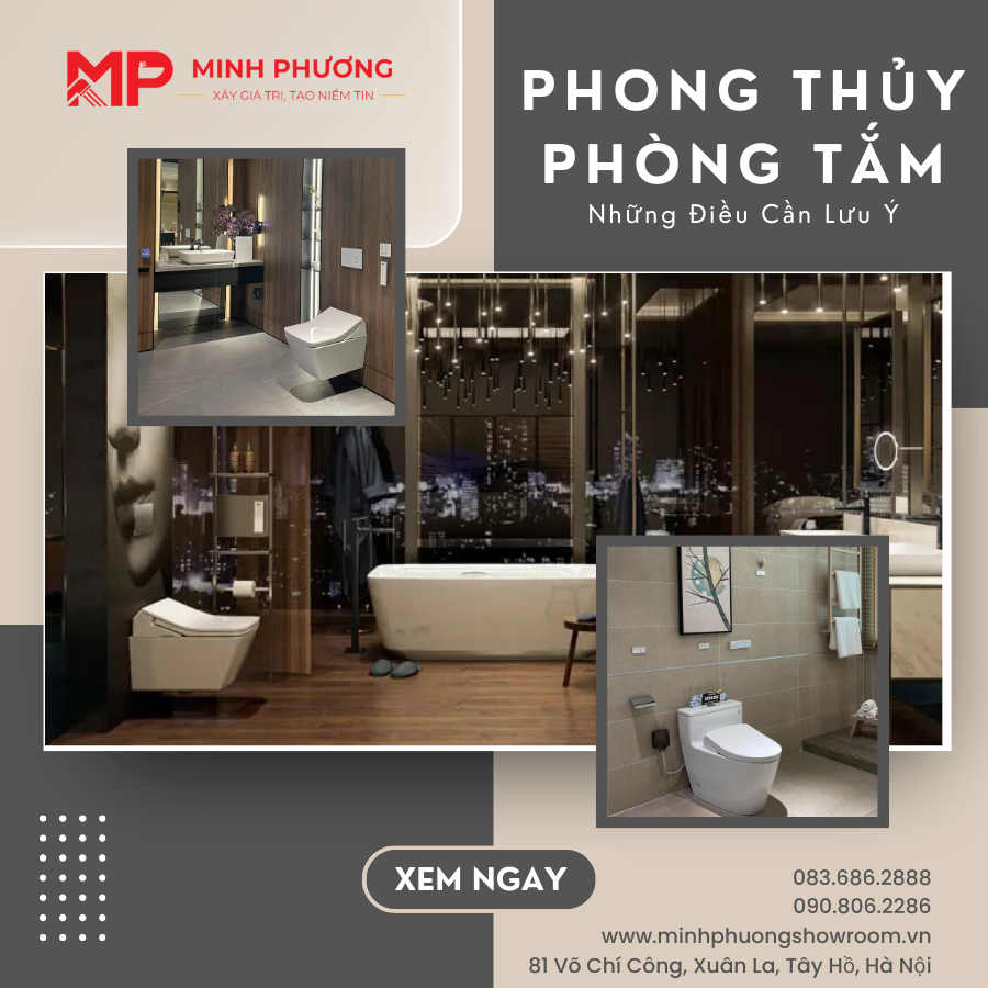 phong thủy,bàn cầu toto,phòng tắm