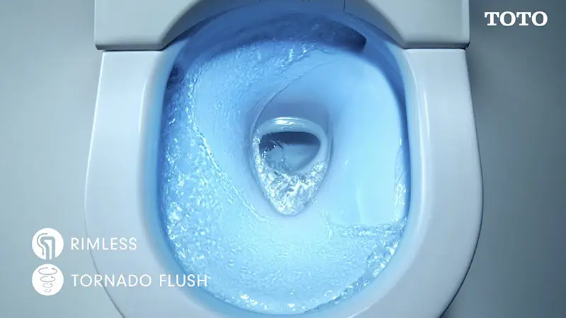 công nghệ,TOTO, Tornado flush,
