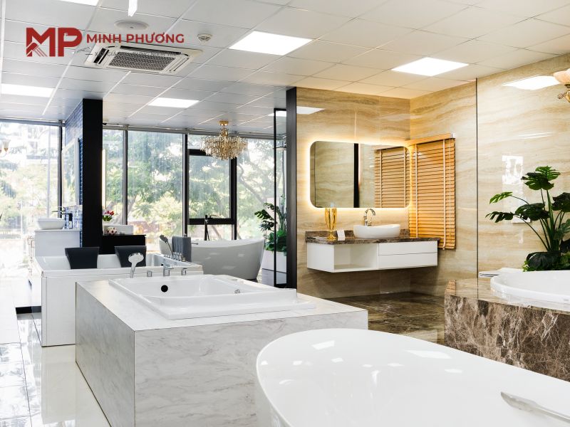 Trải nghiệm thiết bị vệ sinh tại Minh Phương TOTO Showroom
