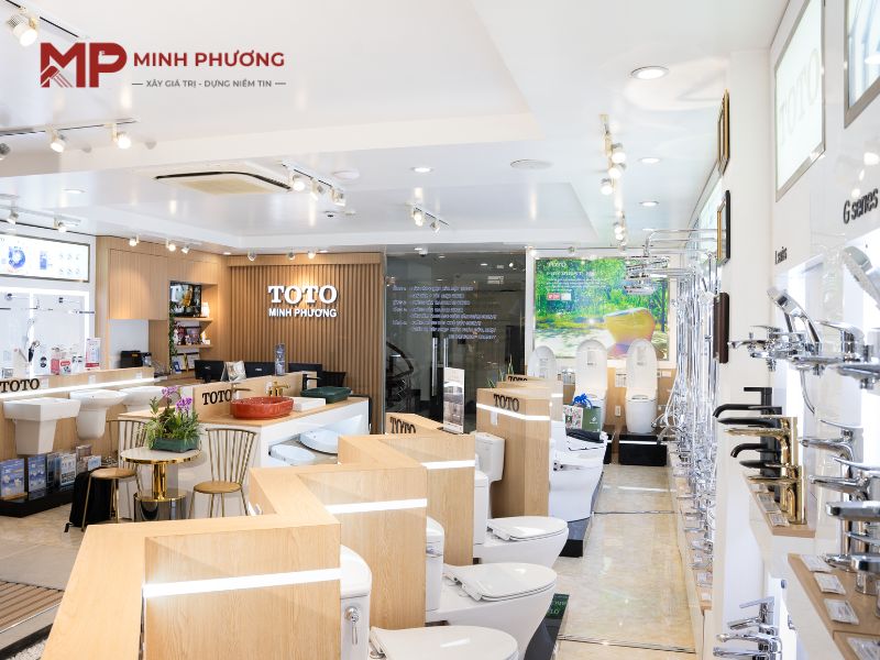 Trải nghiệm thiết bị vệ sinh tại Minh Phương TOTO Showroom