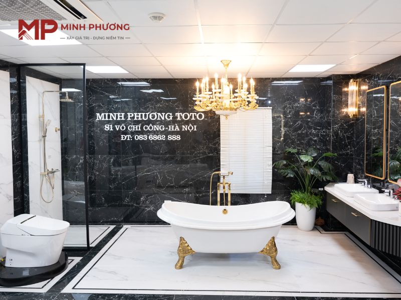Trải nghiệm thiết bị vệ sinh tại Minh Phương TOTO Showroom