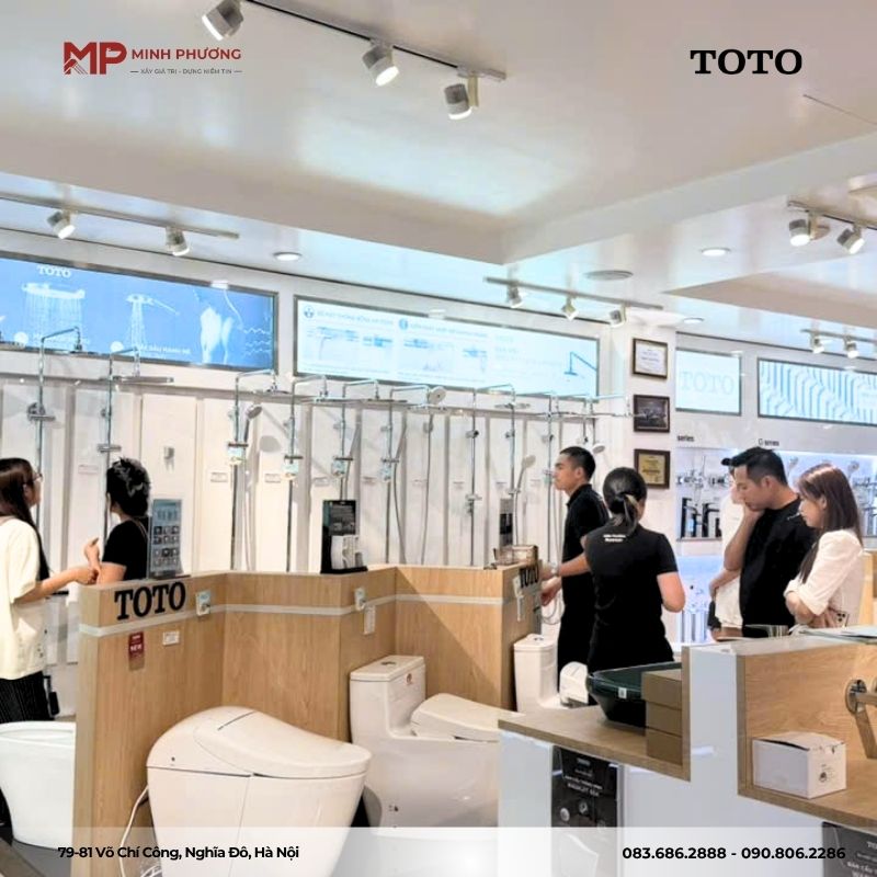 Showroom TOTO Hà Nội | Tận mắt trải nghiệm, an tâm lựa chọn
