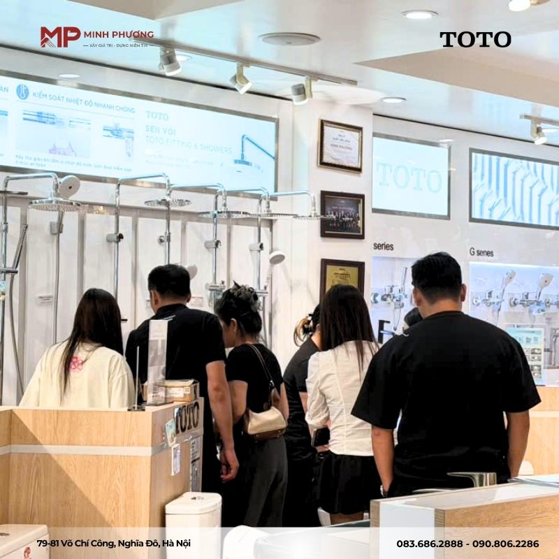 Showroom TOTO Hà Nội | Tận mắt trải nghiệm, an tâm lựa chọn