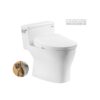 Bàn cầu 1 khối nắp điện tử TOTO MS188VKW23/T53P100VR