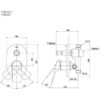 TTBR302_TTBB301-ban-ve-ky-thuat Bản vẽ kỹ thuật Van điều chỉnh nóng lạnh TOTO TTBR302/TTBB301