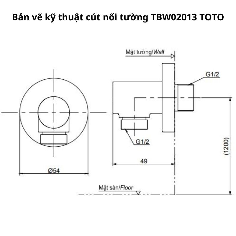 Sen tắm âm tường TOTO TBV02402B TBV02105B TBW08004A TBW02017A TBW02013B Mạ Nickel Chrome bóng