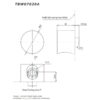 Sen tắm âm tường TOTO TBV02406B TBW01010A TBW07003A TBW07020A #PFG Vàng Pháp Bóng