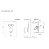 Sen tắm âm tường TOTO  TBV02406B TBW01010A TBW07003A TBW07020A #PFG Vàng Pháp Bóng