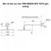 Sen tắm âm tường TOTO TBV02406B#BFG TBW01010A#BFG TBW08003A#BFG TBW08009A#BFG Vàng Pháp Mờ